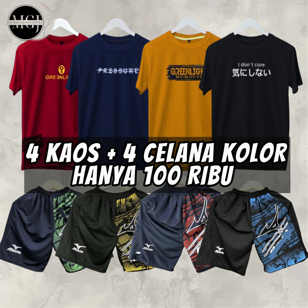 Jual Paket Hemat Ribu Dapat Kaos Celana Kolor Cowok Cewek Dewasa Shopee Indonesia