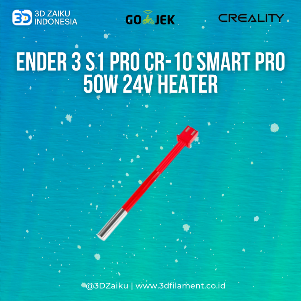 Jual Original Creality Ender 3 S1 Pro CR-10 Smart Pro 50W 24V Heater ...