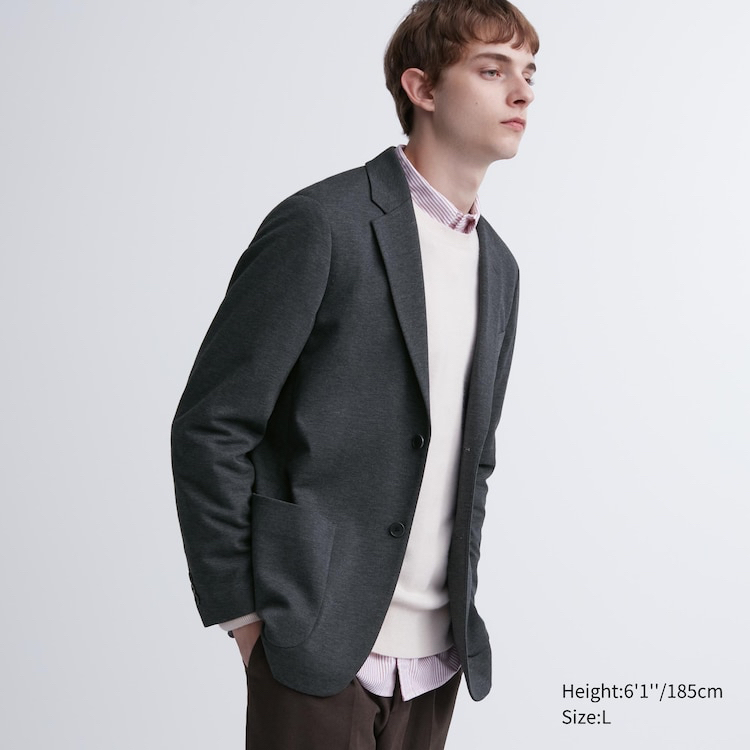 Jual UNIQLO Jacket Blazer Comfort Pria JASTIP BATBOY Shopee Indonesia