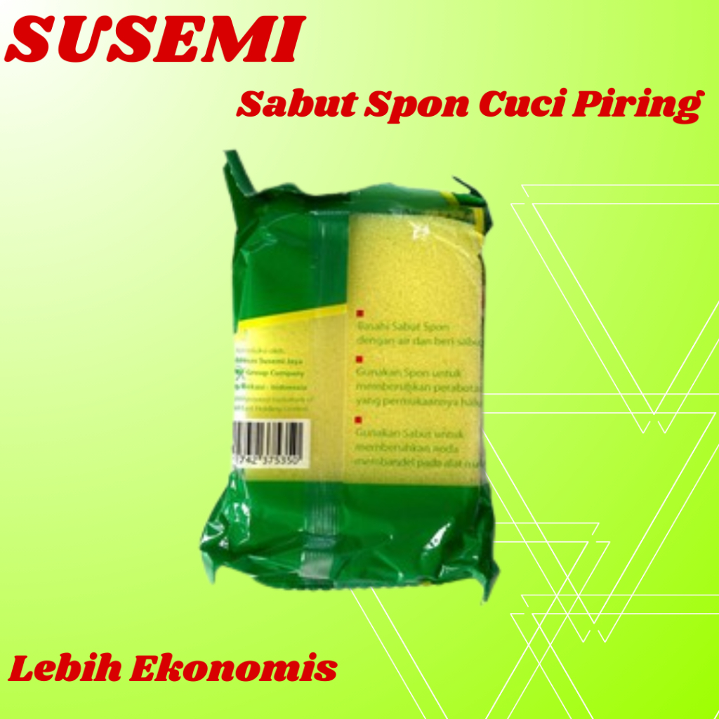 Jual Sabut Spon Cuci Piring SUSEMI - Sponge Pembersih Peralatan Masak ...