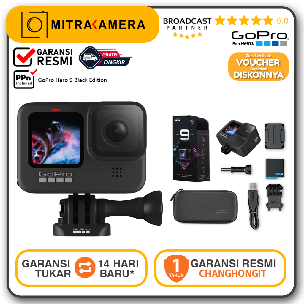 Jual GoPro Hero 9 Black Edition Resmi Shopee Indonesia