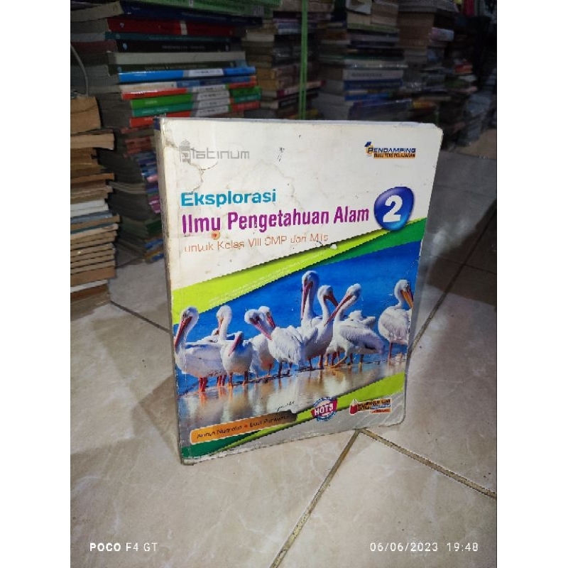 Jual Buku Eksplorasi Ilmu Pengetahuan Alam IPA 2 Untuk Kelas 8 SMP MTS ...