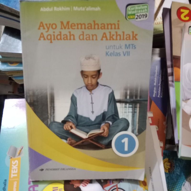 Jual buku ayo memahami aqidah dan akhlak MTs 1-7 penerbit erlangga ...