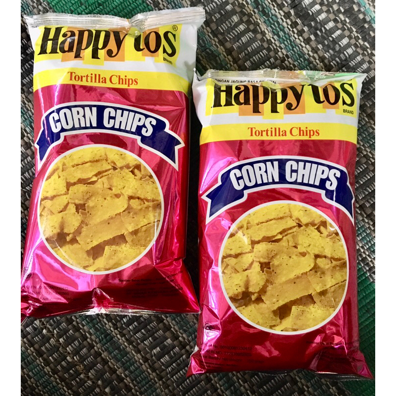 Jual Happy Tos Tortilla Chips/Keripik Jagung/Kripik Corn Chips 160gr ...