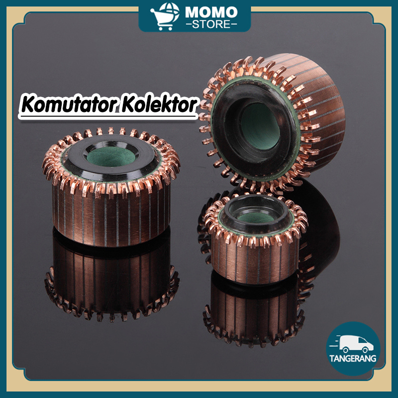 Jual Komutator/Kolektor 12 Lamel As 10- 8 / 10 mm Untuk Blower Denso ...
