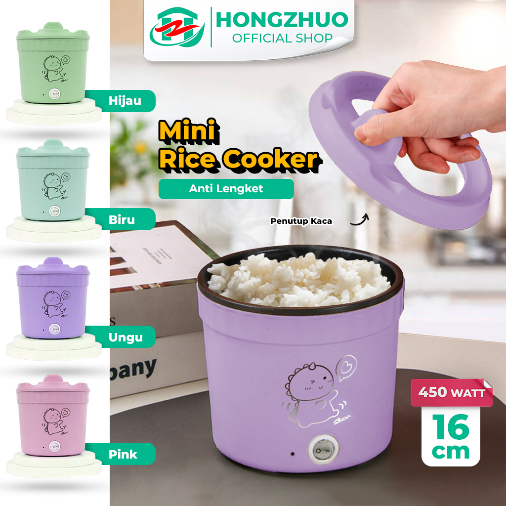 Jual Hongzhuo Mini Rice Cooker Panci Listrik Serbaguna 1L / Electric Cooking  Pot / Panci Listrik Multifungsi-Daya rendah