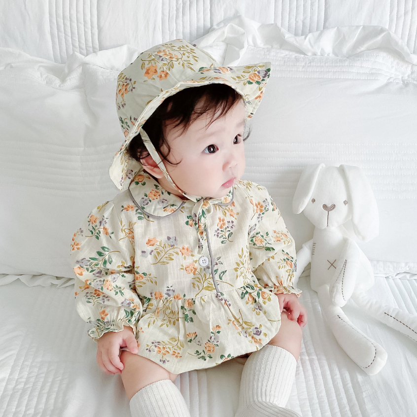 Jual FANCY ECOBABY Fashion Bayi Jumper bunga Bayi Lucu Korea Romper