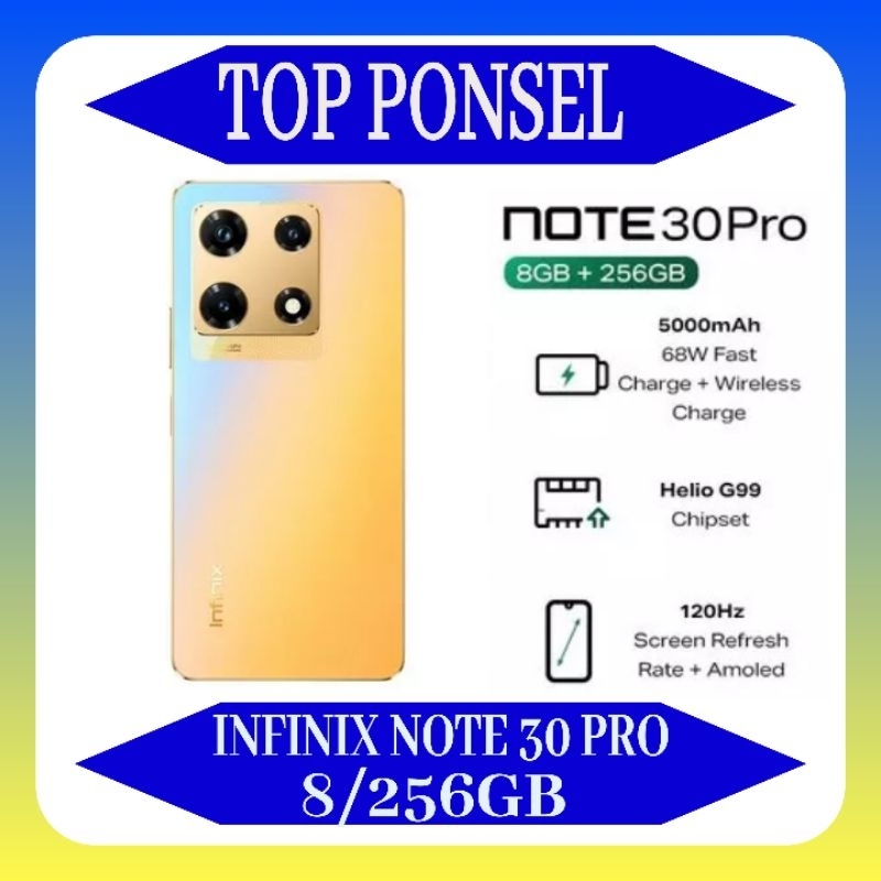 Jual Infinix note 30 pro 8/256GB Garansi Resmi | Shopee Indonesia