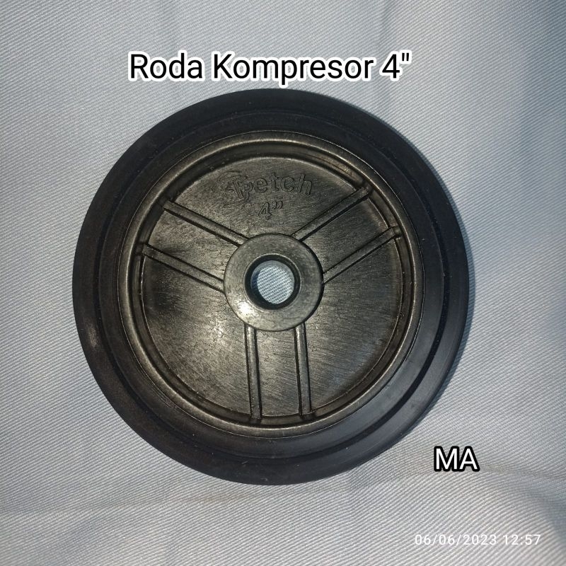 Jual Roda Tangki Kompresor Angin 4 Inch Shopee Indonesia 9025