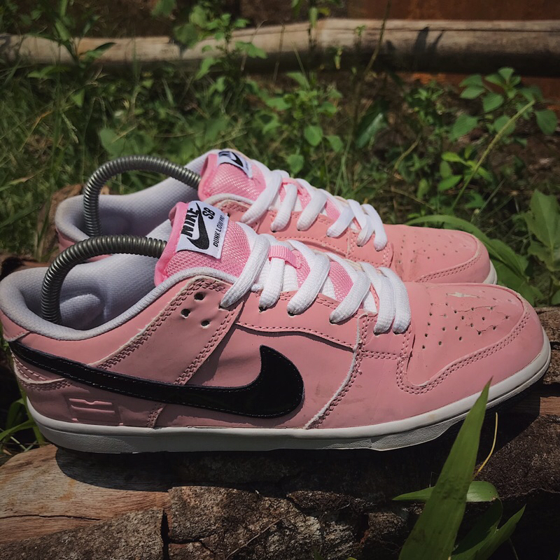 Jual nike sb dunk low pink box reflective original murah | Shopee 