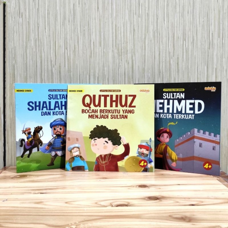 Jual Buku Anak Little Sultan Series (Isi 3 Buku) l Sultan Shalahuddin l ...