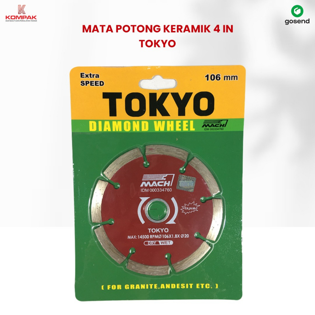 Jual Mata Gerinda Keramik Tokyo Inch Shopee Indonesia