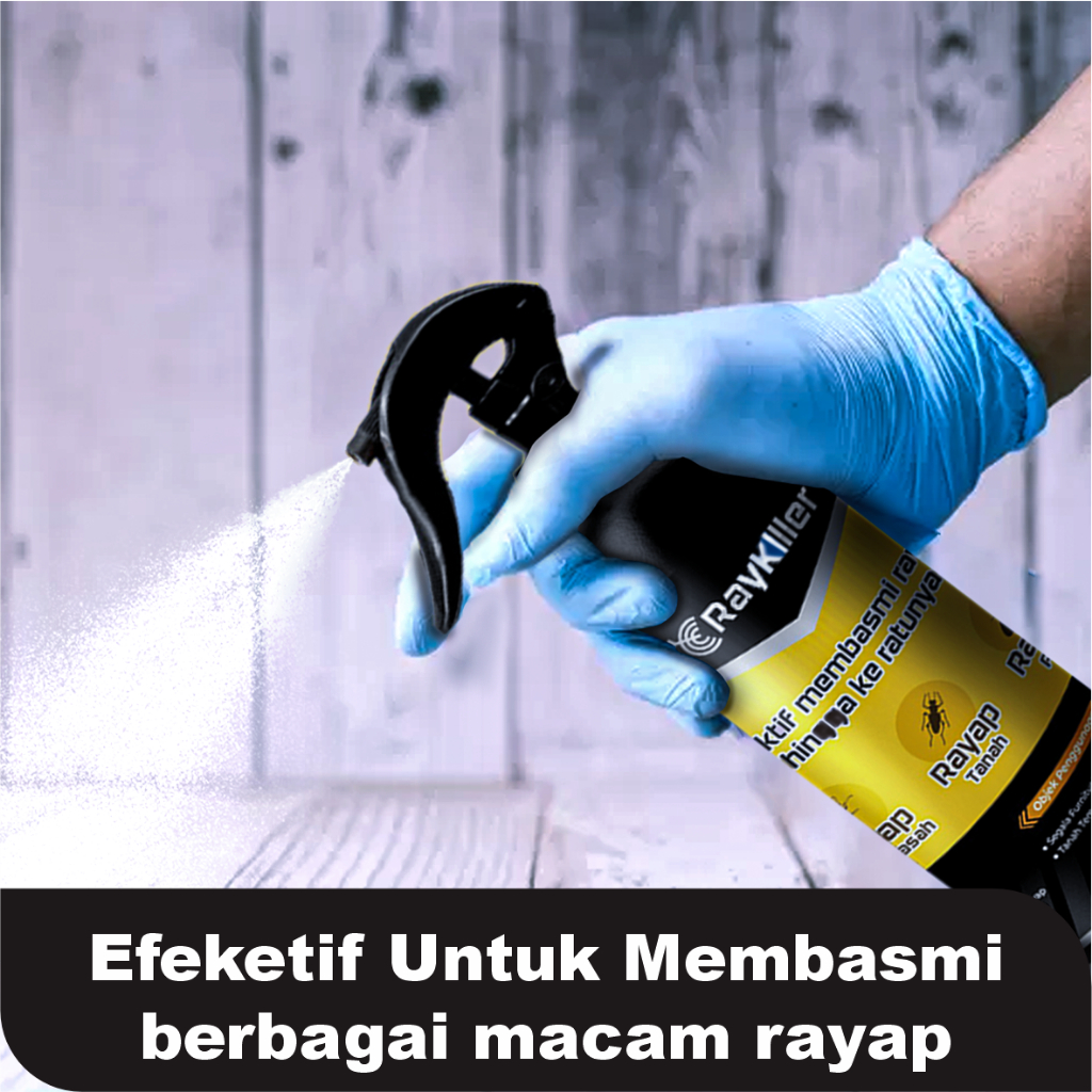 Jual RayKiller - Anti Rayap Obat Pembasmi Rayap Ampuh 250ML | Shopee ...