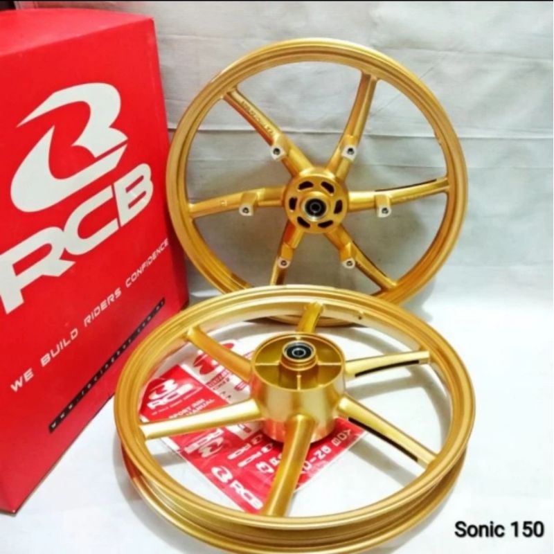 Jual Velg Racing Rcb Sp Sonic R Gold Shopee Indonesia