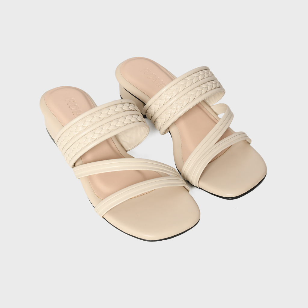 Jual ROMP Sandal Heels Wanita Aurora | Shopee Indonesia