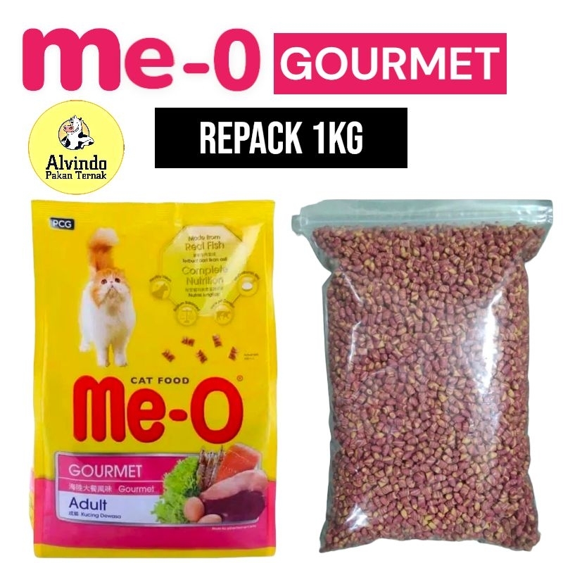 Jual Meo Kg Repack Meo Kitten Persian Tuna Salmon Seafood Beef Chicken Gourmet All Varian