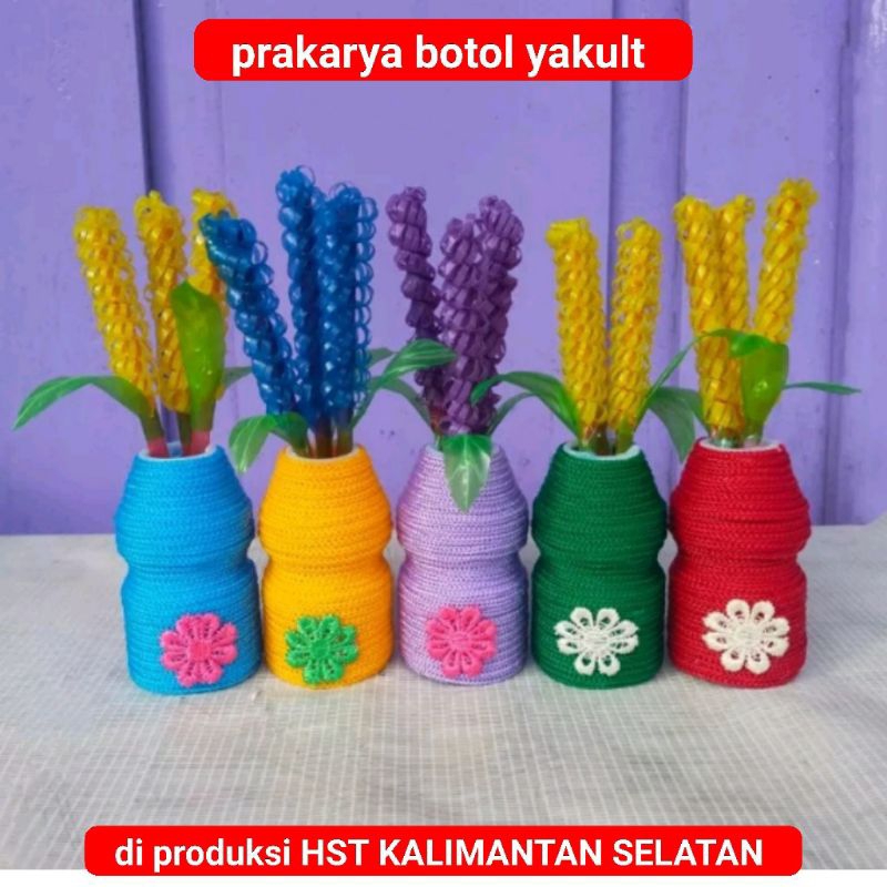 Jual COD Prakarya pot botol yakult HST KALIMANTAN | Shopee Indonesia