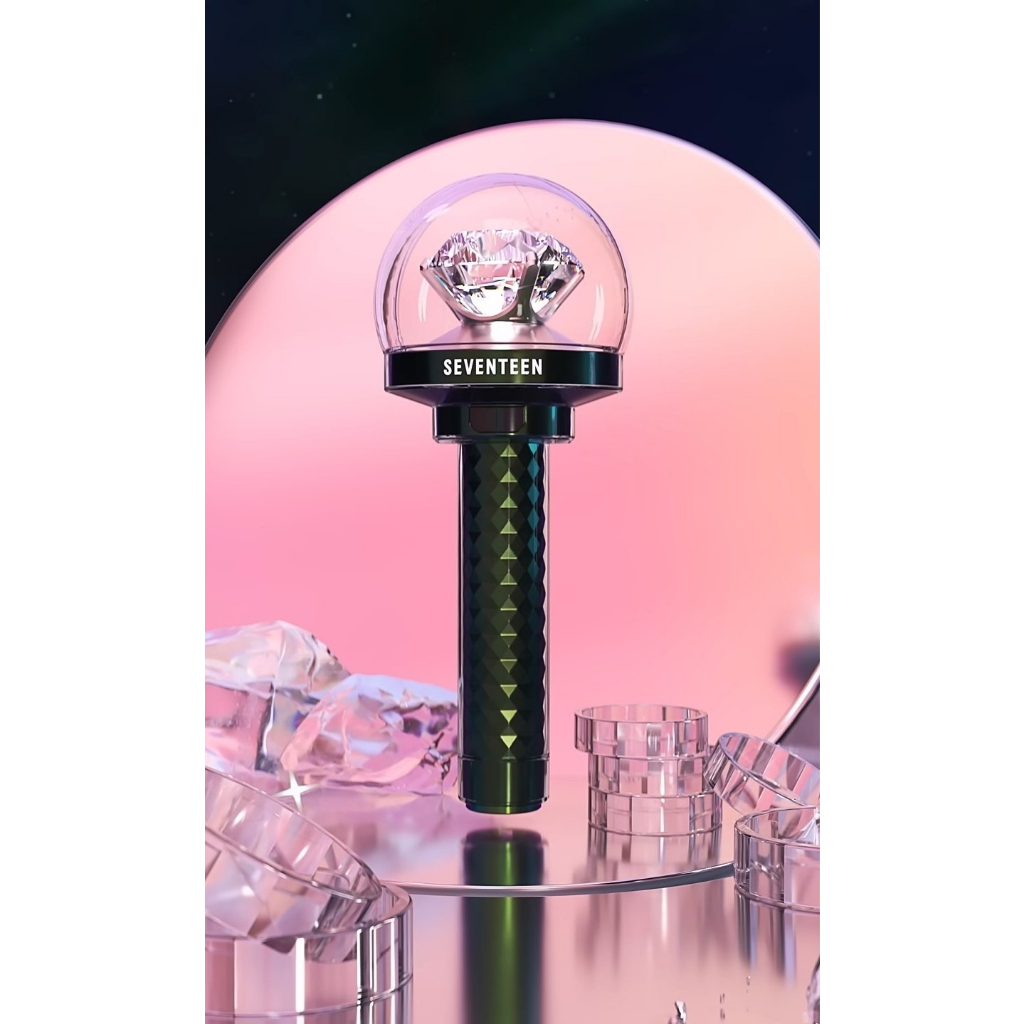 Jual Box Lightstick SEVENTEEN Versi 3 x Kardus / Rak Lightstick Akrilik ...