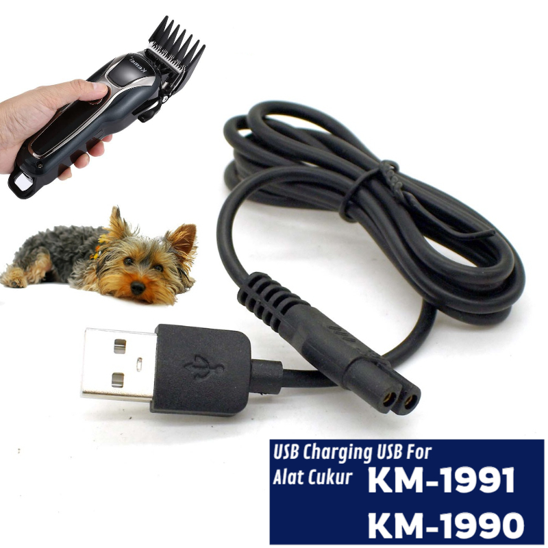 Jual Kabel Adapter Charger Usb Shaver Kemei Km Pr