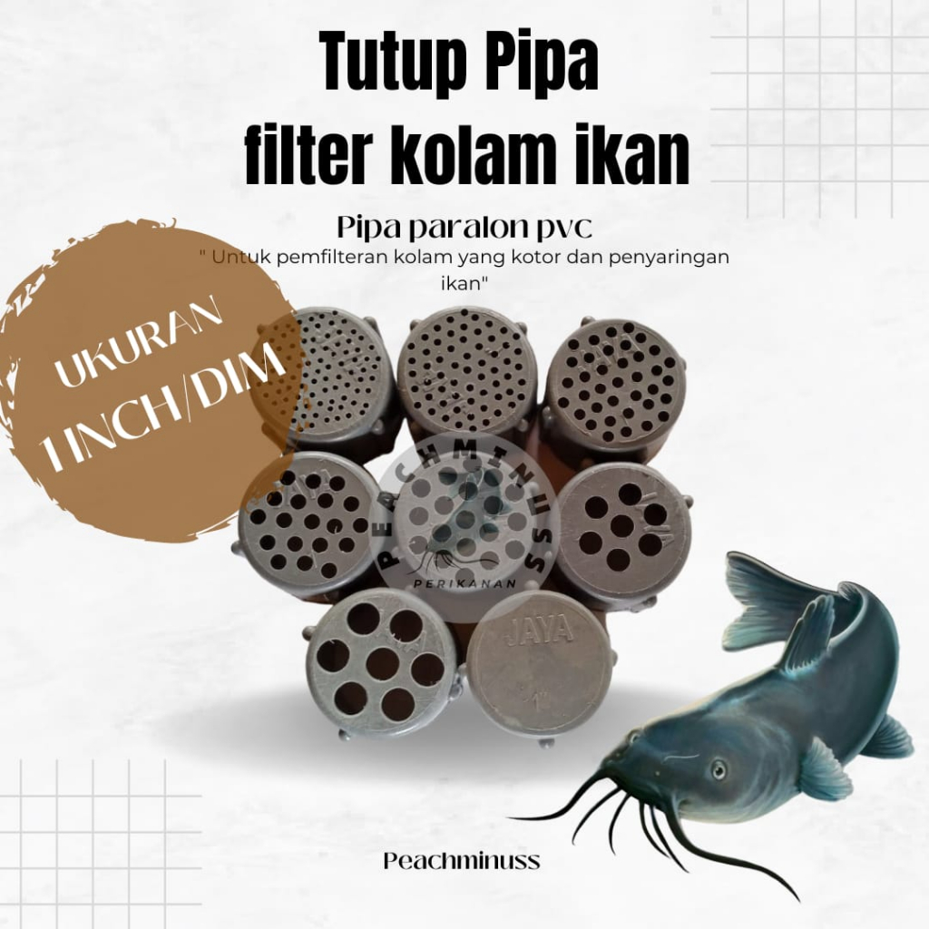 Jual Dop Tutup Paralon Pvc Filter Kolam Ikan Ukuran Inch All Variasi