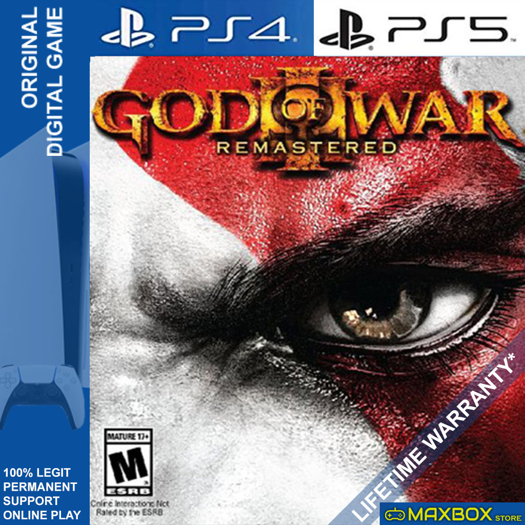Jual God of War III Remastered PS4 PS5 Original Game | Shopee Indonesia