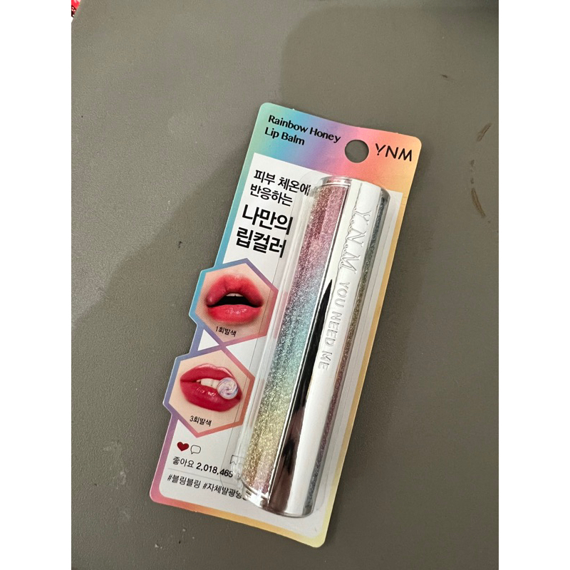 Jual YNM RAINBOW HONEY LIP BALM ASLI KOREA (BELI JUNI 2023) Shopee