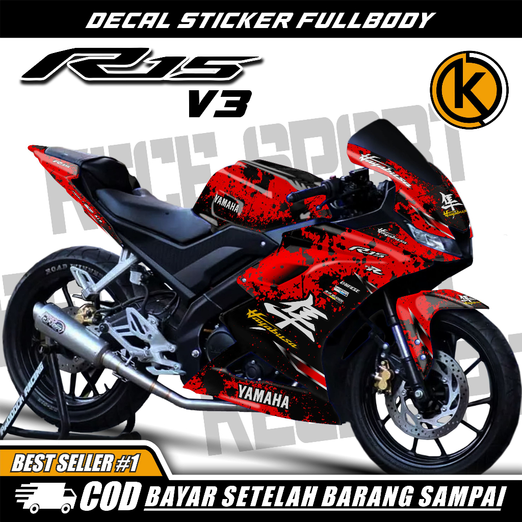 Jual Sticker Decal Full Body R V Hayabusa Shopee Indonesia