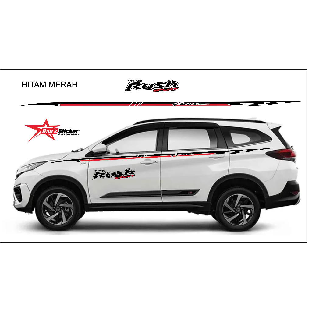 Jual sticker toyota rush 2023 Shopee Indonesia