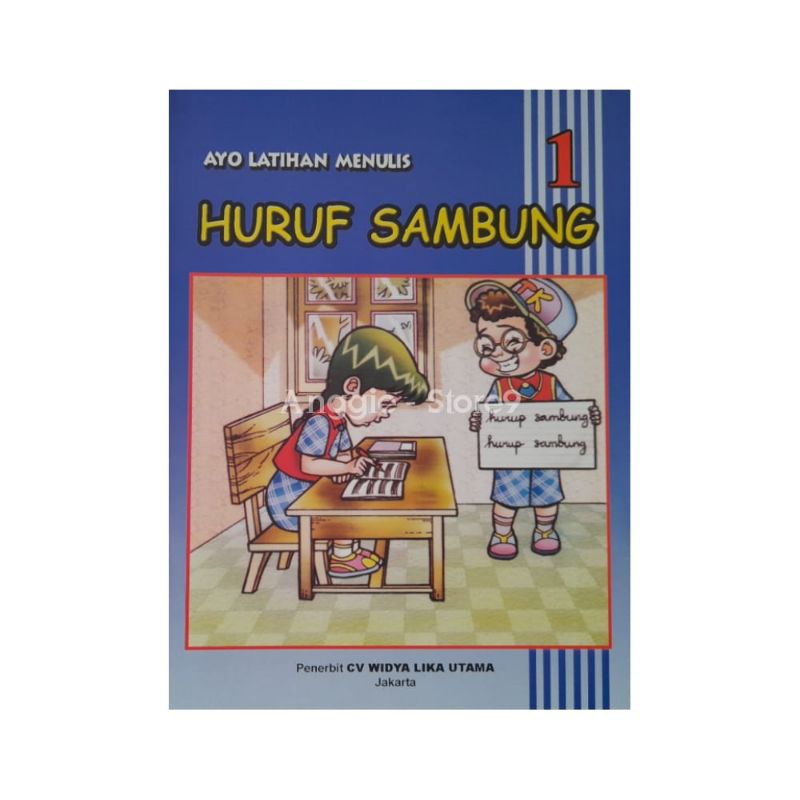 Jual Buku Tk Paud Latihan Menulis Huruf Sambung | Shopee Indonesia