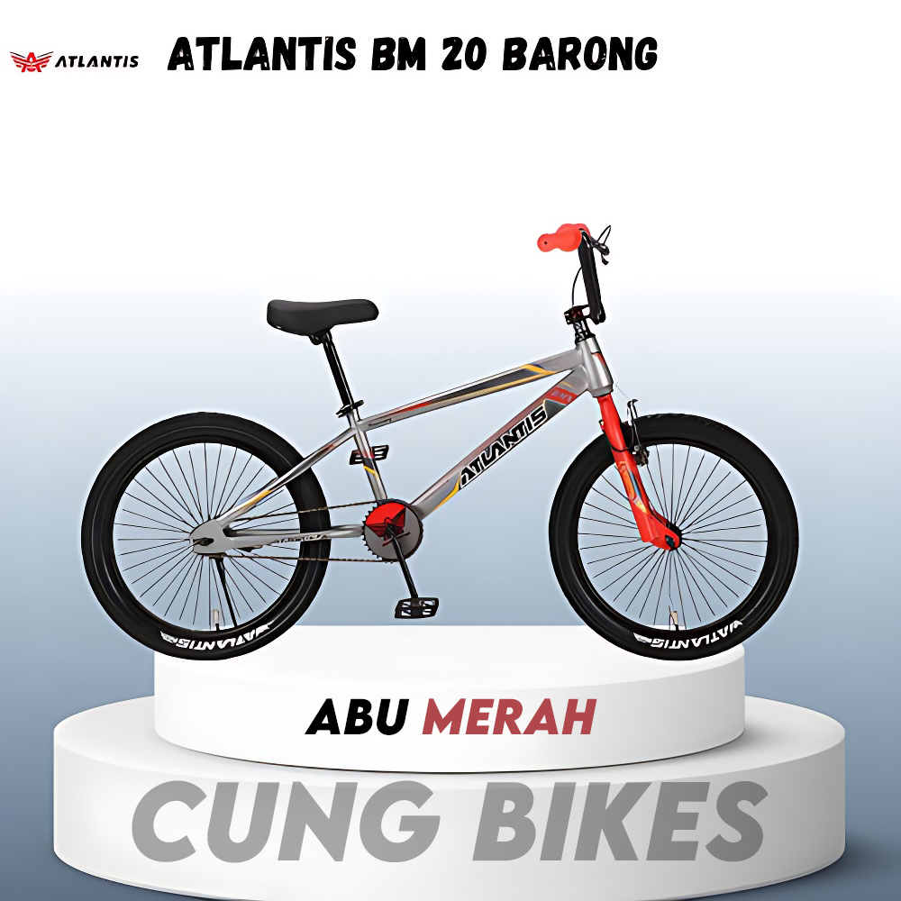 Jual Sepeda Anak BMX 20 Inch ATLANTIS BARONG Rem Torpedo stang rotor ...