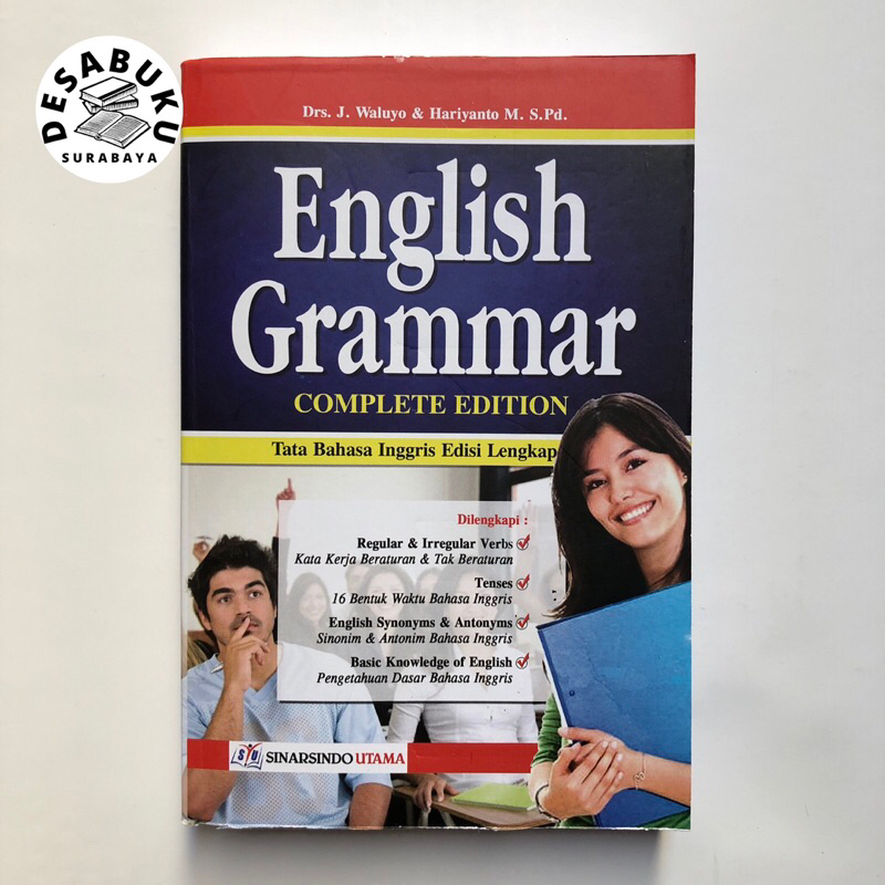 Jual Penerbit Sinarsindo Utama - English Grammar Complete Edition Tata ...