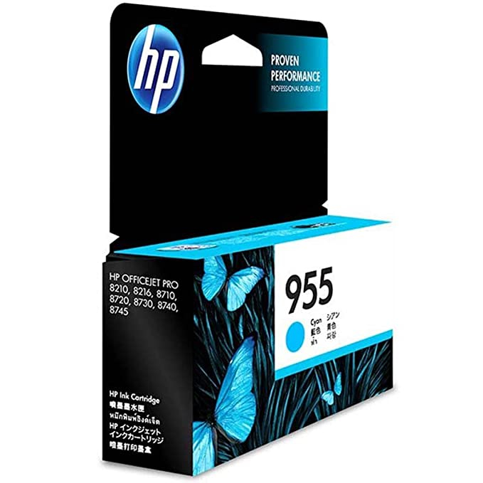 Jual Hp 955 Cyan Ink Tinta Catridge Original ( l0s51aa ) | Shopee Indonesia