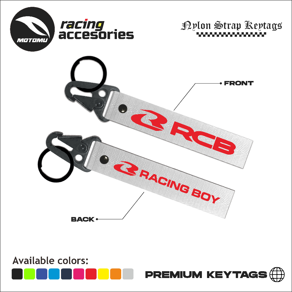 Jual Gantungan Kunci RCB Racing Boy Premium Keytag Motor Mobil Keychain ...