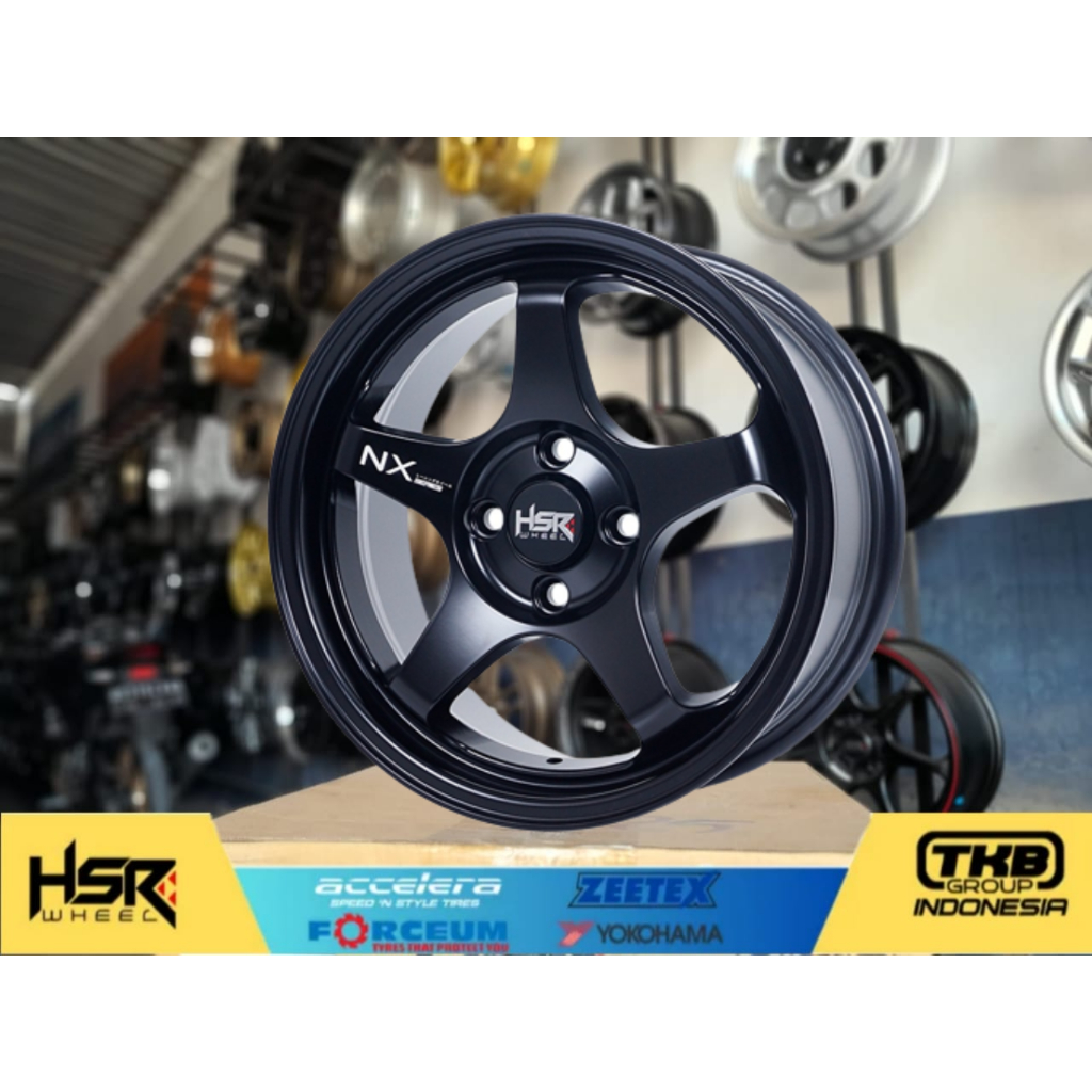 Jual velg mobil ring15 hsr kailolo r15 palang 5 baut 4 for brio agya ...