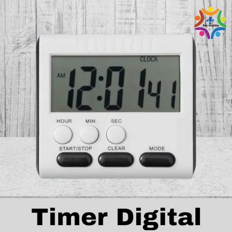 Jual Timer Digital Timer Countdown 24 Jam Digital LCD | Shopee Indonesia