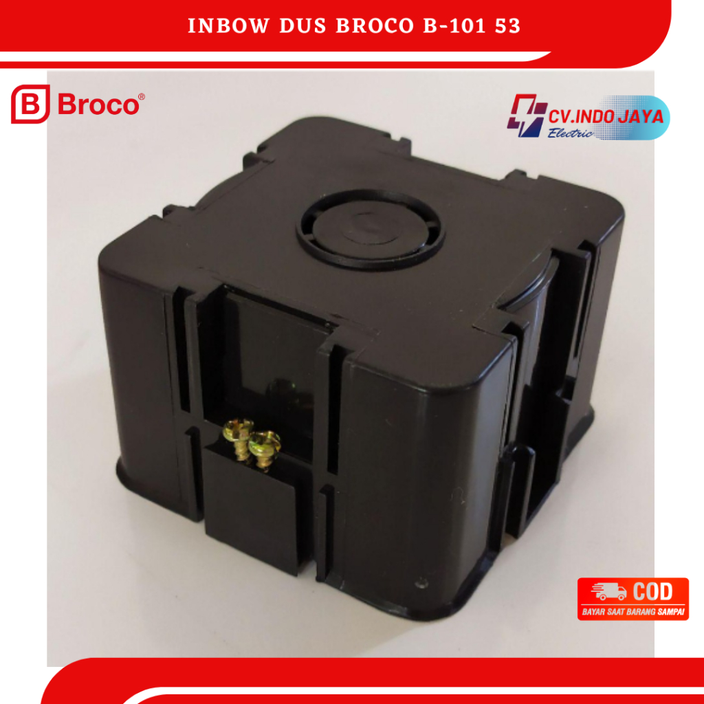 Jual Broco B101-53 Inbow Doos Persegi inbow dus segi warna hitam ...