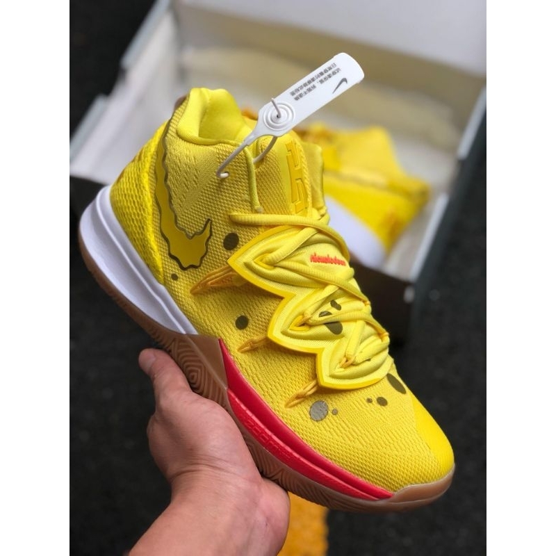 SpongeBob SquarePants x Nike Kyrie 5 Opti Yellow