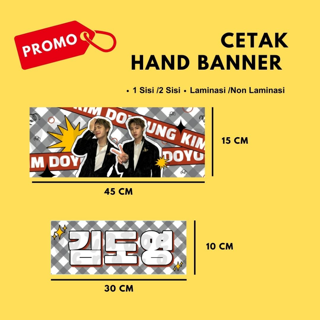 Jual CETAK HAND BANNER / SLOGAN FREEBIES KPOP CUSTOM | Shopee Indonesia