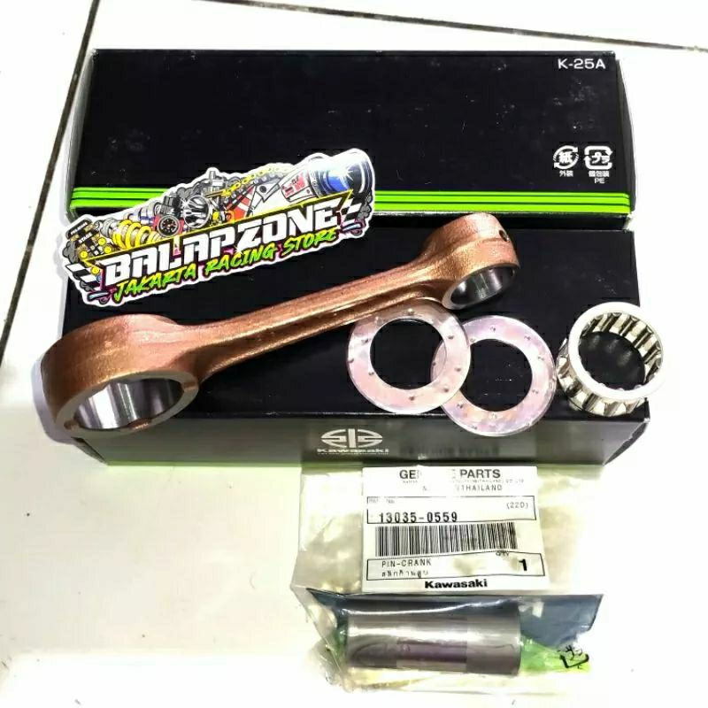 Jual Stang seher stang piston conrod kawasaki ninja KR150 / RR150 / ZX ...