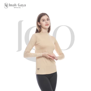 IGO Manset Baju Bahan Rayon Katun Lengan Panjang