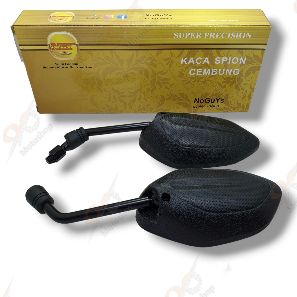 Jual Kaca Spion Motor Honda Beat Vario CKD Kaca Cembung Merk NGY Gold