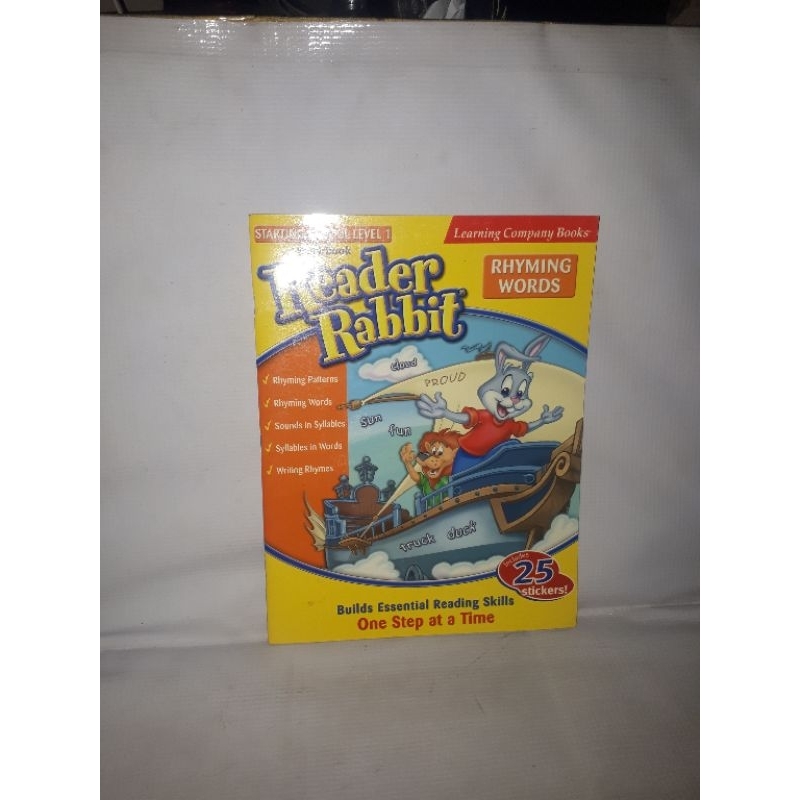 Jual Learning Company Books STARTING SCHOOL LEVEL 1 Reader Rabbit ...