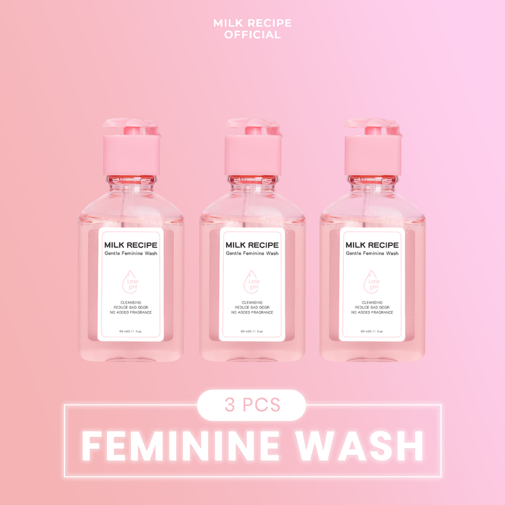 Jual Milk Recipe Bundle 3pcs Feminine Wash - Paket Lebih Murah ...
