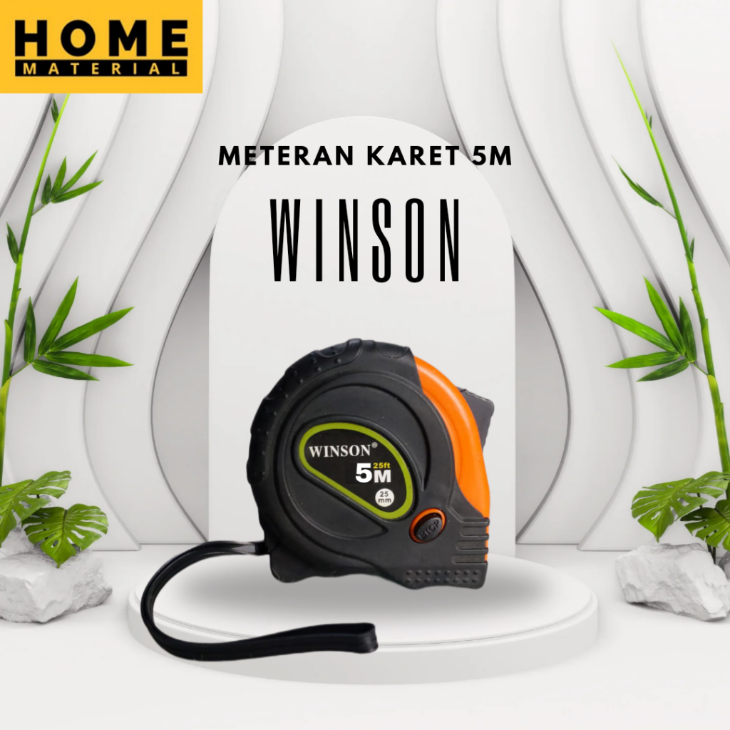 Jual METERAN BENING / METERAN MODEL TRANSPARAN 3M, 5M DAN 7,5M WINSON