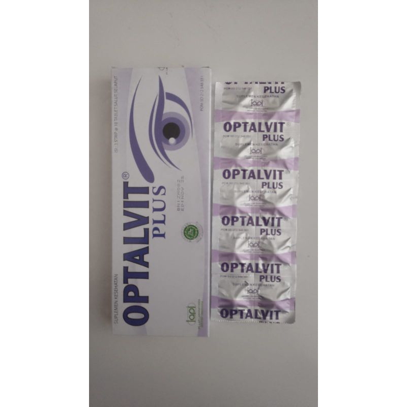 Jual OPTALVIT Plus Tablet / 1 Strip @ 10 Tablet | Shopee Indonesia