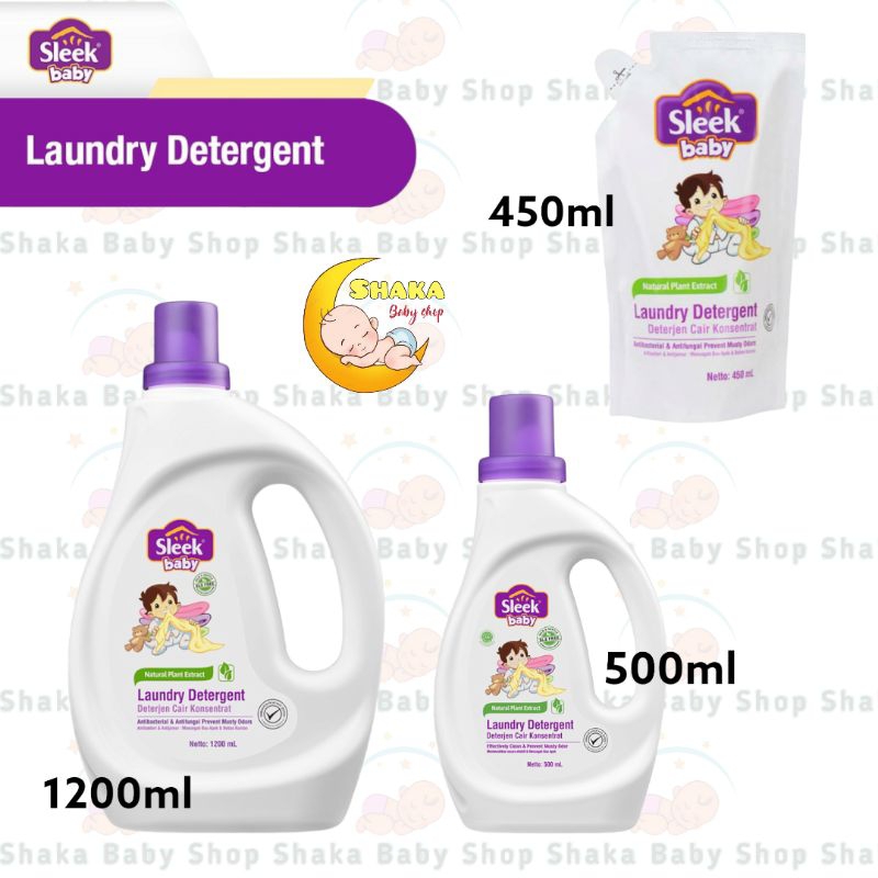 Jual Sleek Baby Laundry Detergent 450ml - Refill / Kemasan Isi Ulang ...