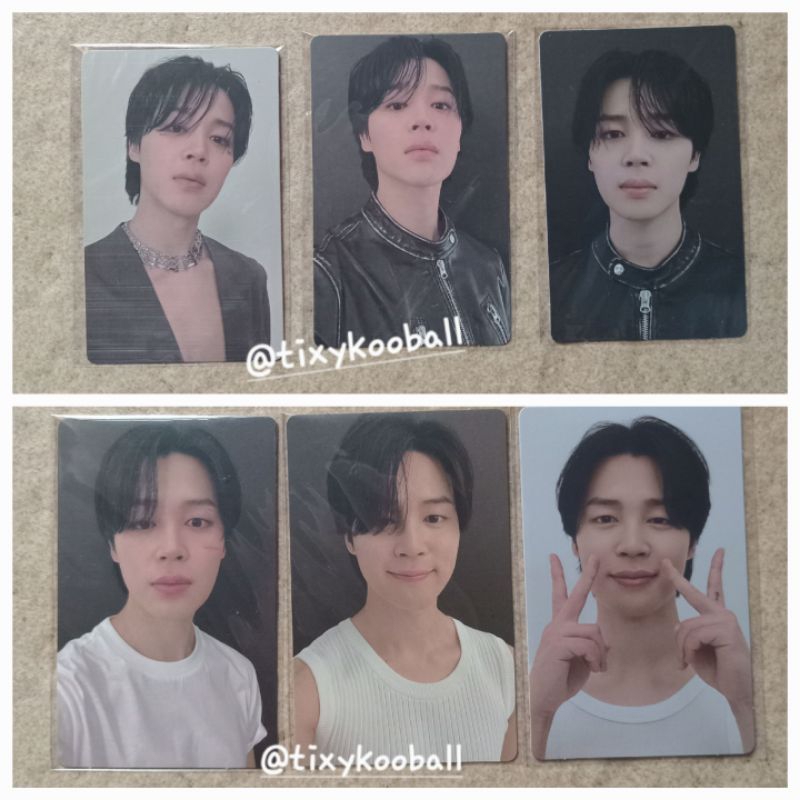 Jual PC PHOTOCARD BTS JIMIN ALBUM FACE INVISIBLE & UNDEFINABLE VER