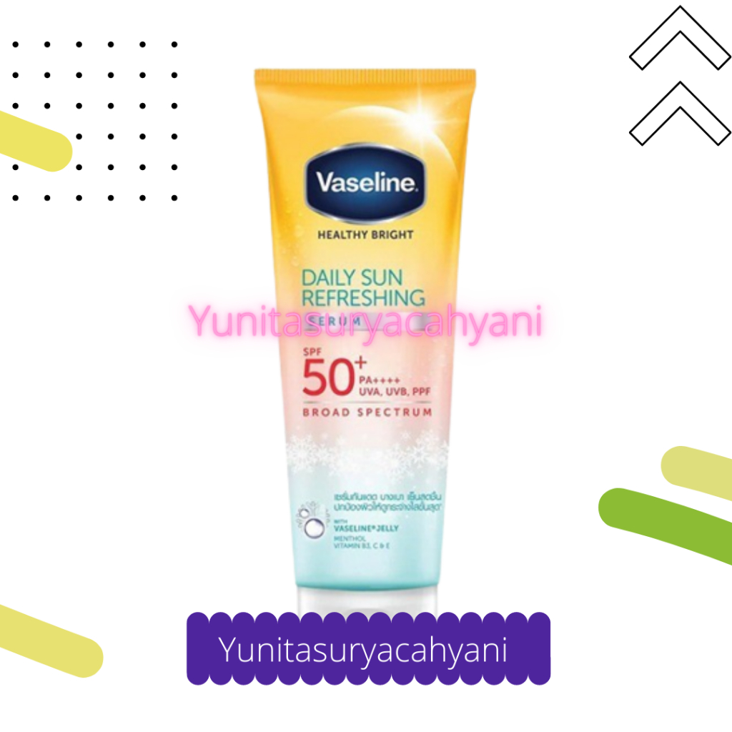 Jual Vaseline Healthy Bright Fresh Soft Glow Firm Glow Hijab Cooling Healthy White Spf 5555