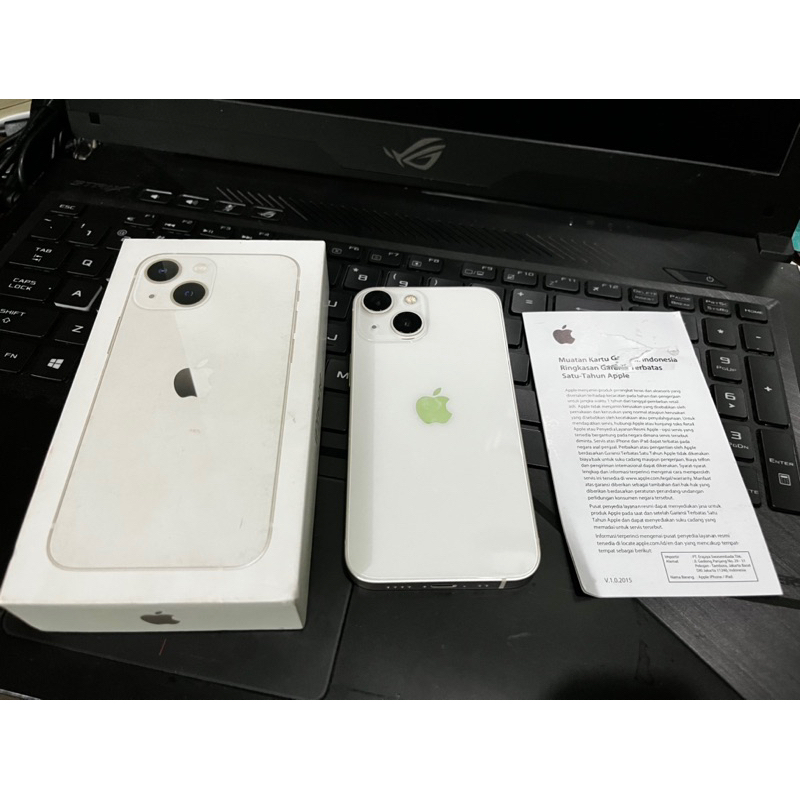 Jual iPhone 13 Mini 128gb Fullset Garansi Resmi iBox | Shopee Indonesia