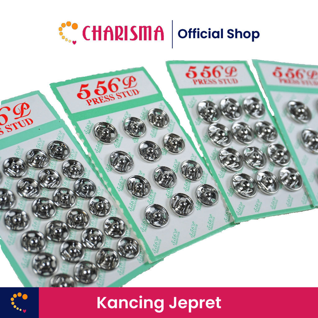 Jual Charisma Kancing Jepret Press Stud - Kancing Cetet, Spring Press ...